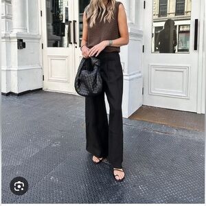 VINTAGE‎ Wide Leg Linen Pants Sz 6